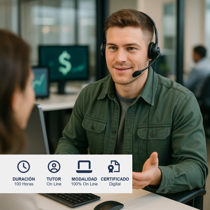 Curso Atención al Cliente en Servicios Financieros Digitales